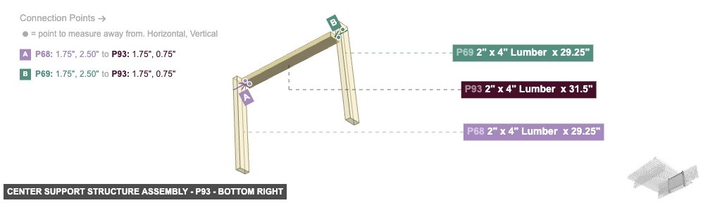 Center Support Structure Assembly - Part 2