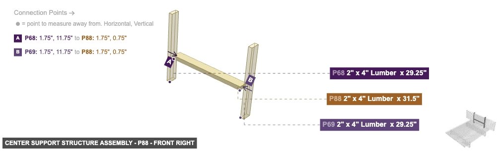 Center Support Structure Assembly - Part 2