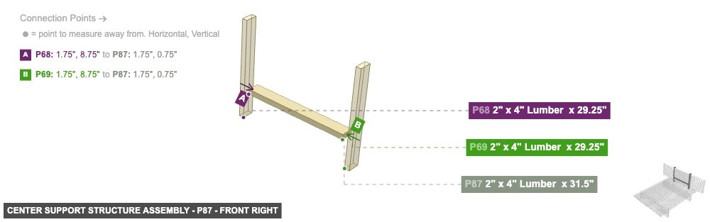 Center Support Structure Assembly - Part 2
