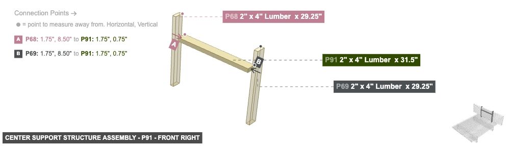 Center Support Structure Assembly - Part 2