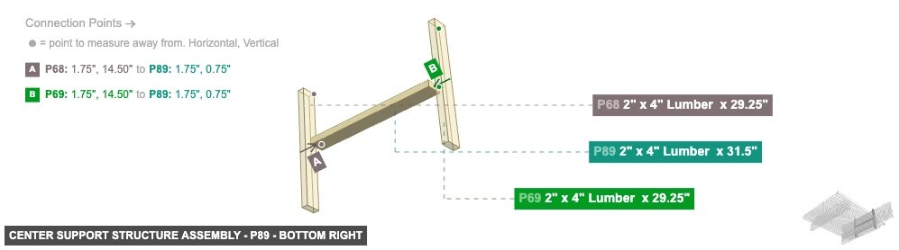 Center Support Structure Assembly - Part 2