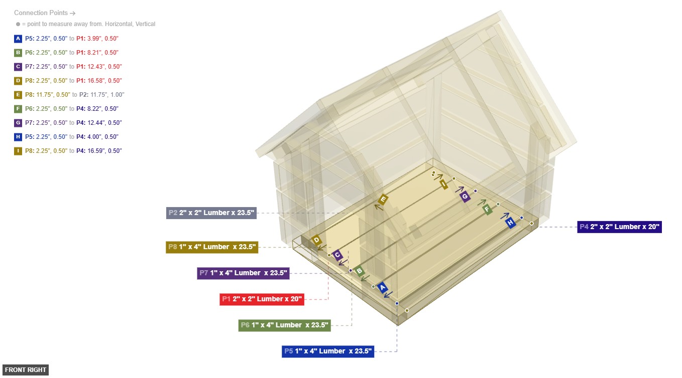 Assembly of Floor Slats Installation - front_right