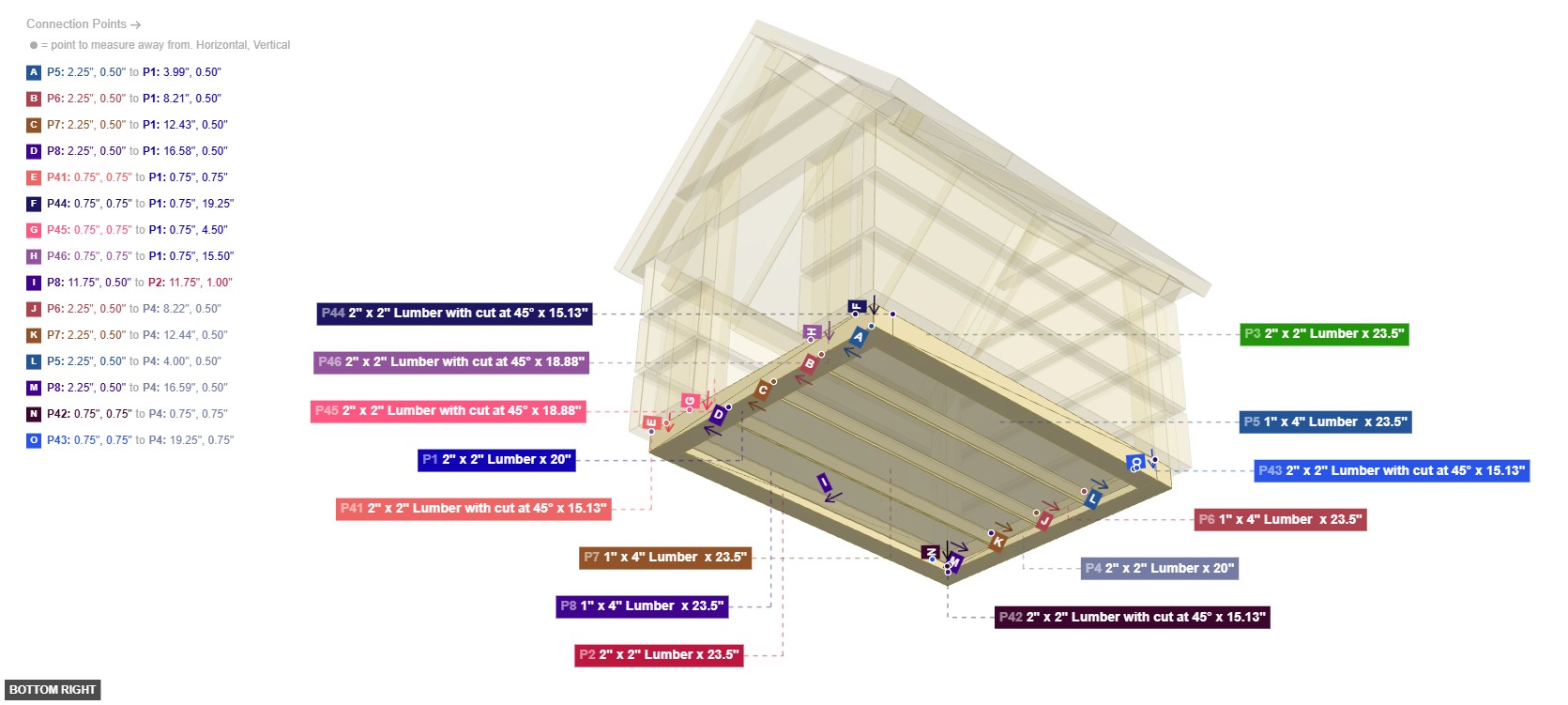 Assembly of Floor Frame Assembly - bottom_right