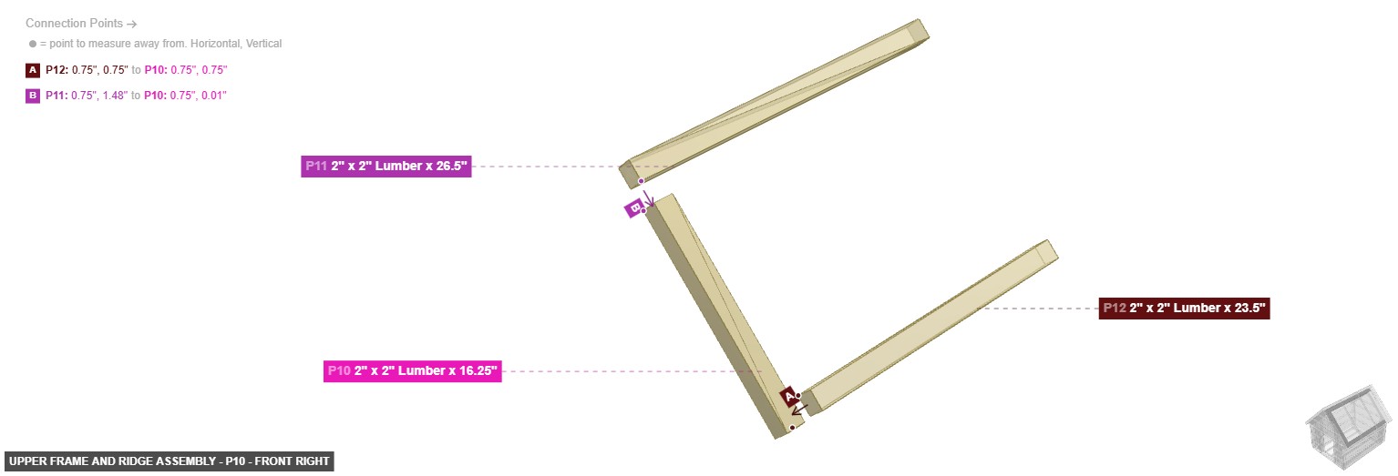 Upper Frame and Ridge Assembly - Part 2