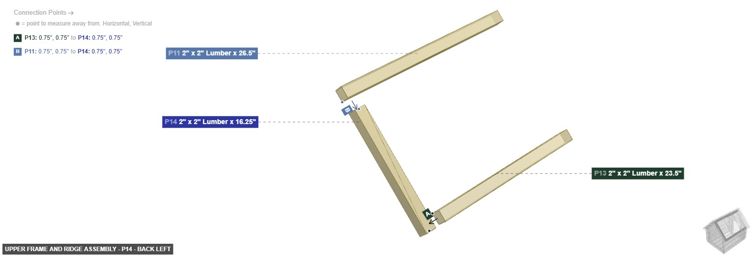 Upper Frame and Ridge Assembly - Part 2