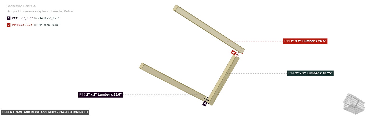 Upper Frame and Ridge Assembly - Part 2