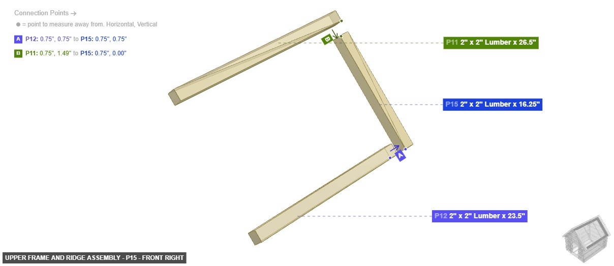 Upper Frame and Ridge Assembly - Part 2