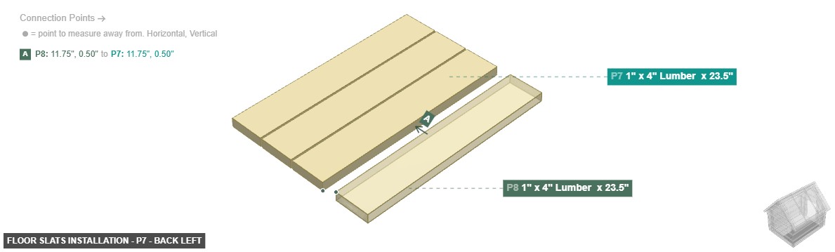 Floor Slats Installation - Part 1