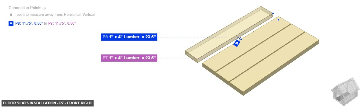 Floor Slats Installation - Part 1