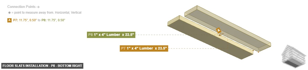 Floor Slats Installation - Part 1
