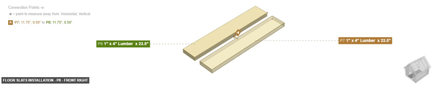 Floor Slats Installation - Part 1