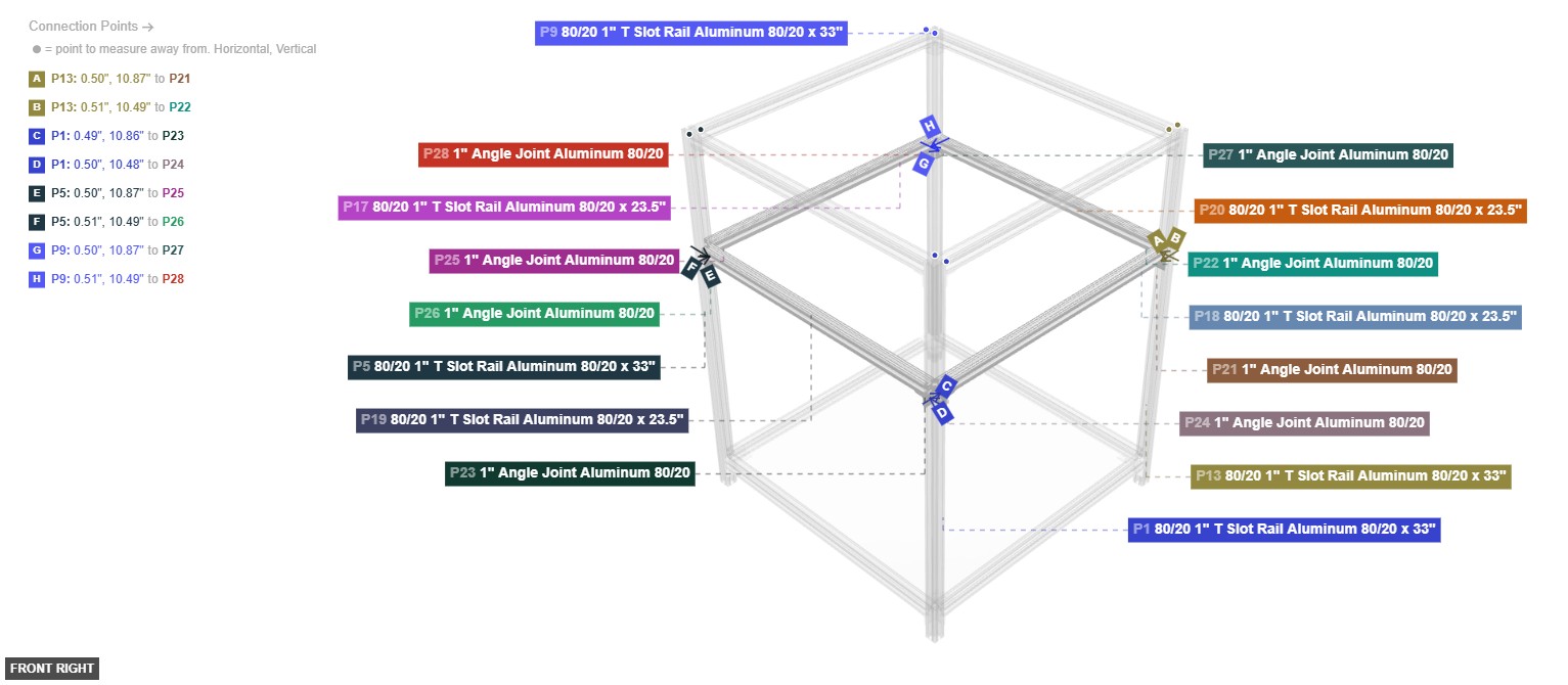 Assembly of Bottom Frame Assembly - front_right