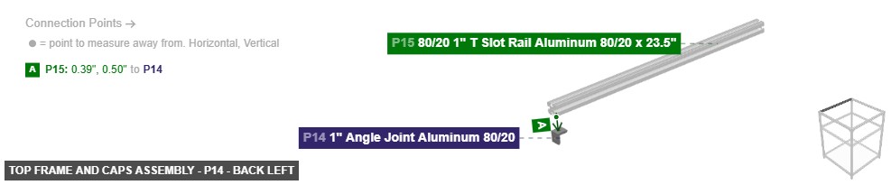 Top Frame and Caps Assembly - Part 1
