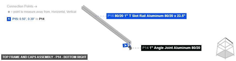 Top Frame and Caps Assembly - Part 1