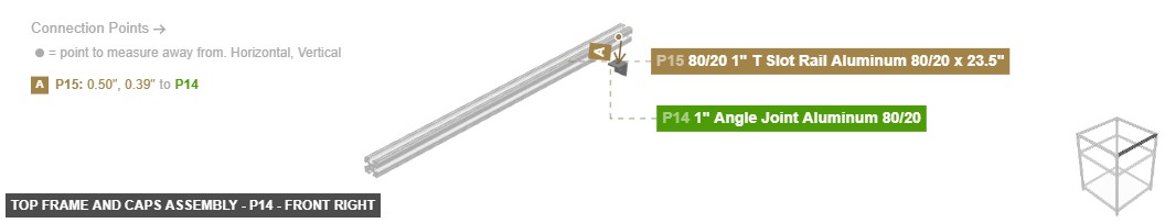 Top Frame and Caps Assembly - Part 1