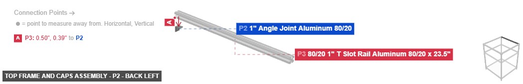Top Frame and Caps Assembly - Part 1