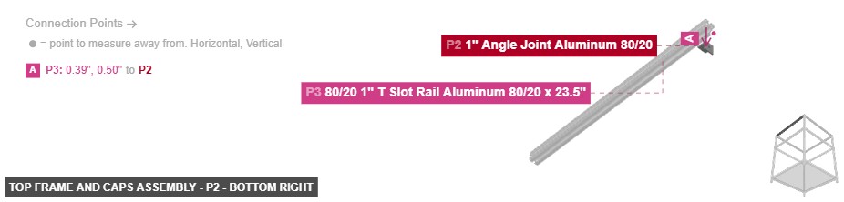 Top Frame and Caps Assembly - Part 1