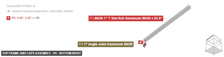 Top Frame and Caps Assembly - Part 1