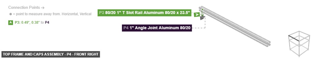 Top Frame and Caps Assembly - Part 1