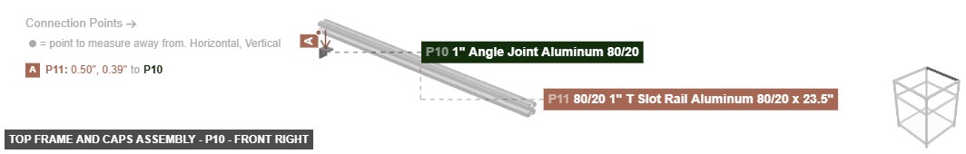 Top Frame and Caps Assembly - Part 1