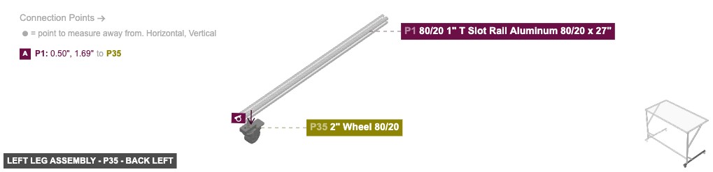 Left Leg Assembly - Part 2