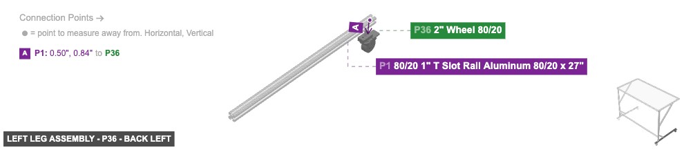 Left Leg Assembly - Part 2