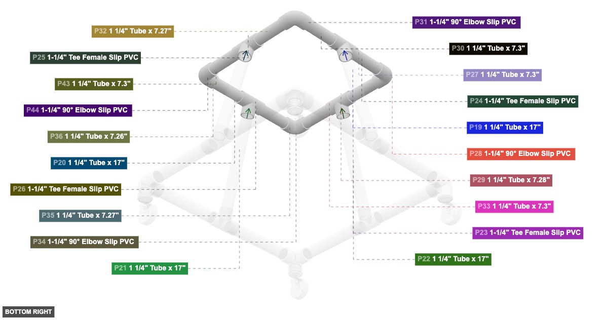 Assembly of Upper Frame Assembly - bottom_right