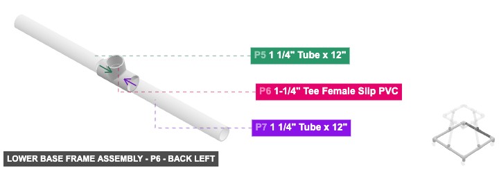 Lower Base Frame Assembly - Part 1-1/4