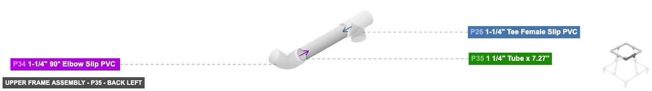 Upper Frame Assembly - Part 1 1/4
