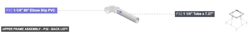 Upper Frame Assembly - Part 1 1/4