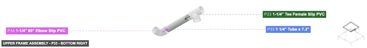 Upper Frame Assembly - Part 1 1/4