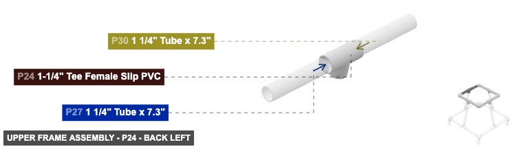 Upper Frame Assembly - Part 1-1/4