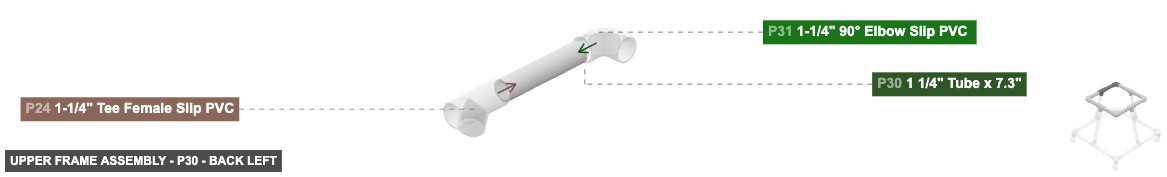 Upper Frame Assembly - Part 1 1/4