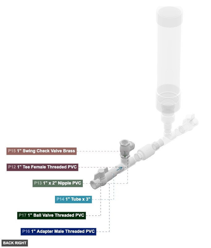 Assembly of Delivery Valve and Outlet - back_right