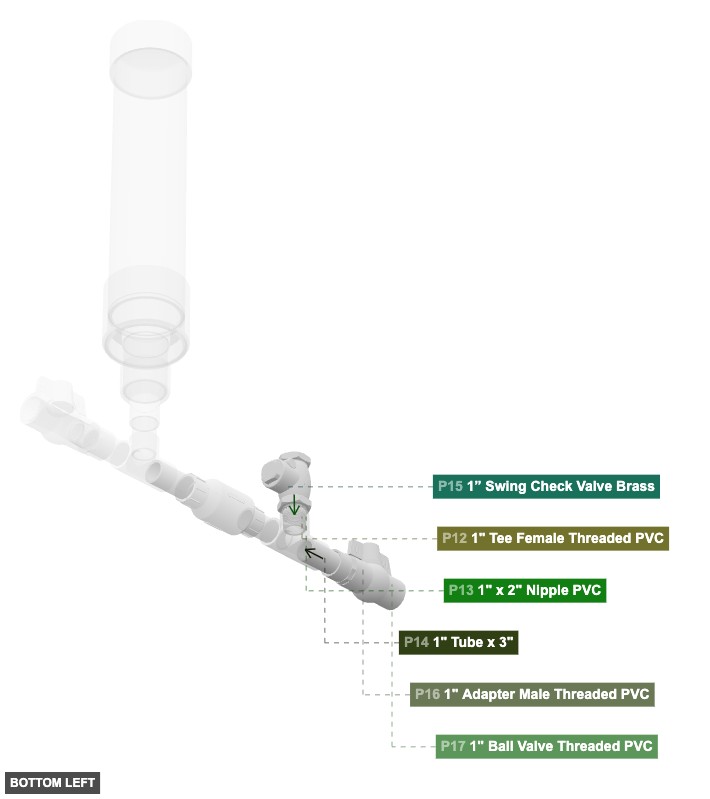 Assembly of Delivery Valve and Outlet - bottom_left