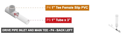 Drive Pipe Inlet and Main Tee - Part 1