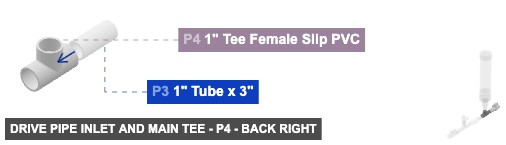 Drive Pipe Inlet and Main Tee - Part 1