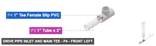 Drive Pipe Inlet and Main Tee - Part 1