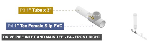 Drive Pipe Inlet and Main Tee - Part 1