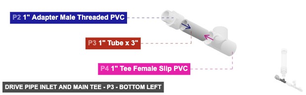 Drive Pipe Inlet and Main Tee - Part 1