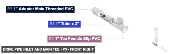 Drive Pipe Inlet and Main Tee - Part 1
