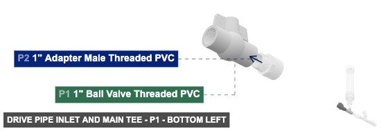 Drive Pipe Inlet and Main Tee - Part 1