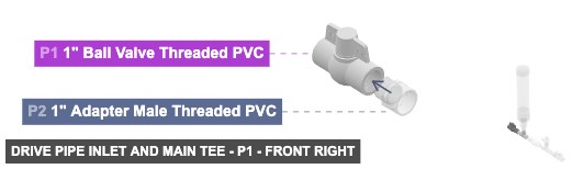Drive Pipe Inlet and Main Tee - Part 1