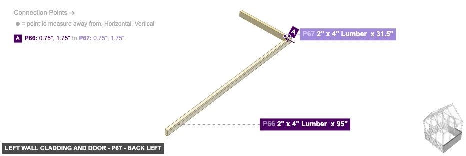 Left Wall Cladding and Door - Part 2