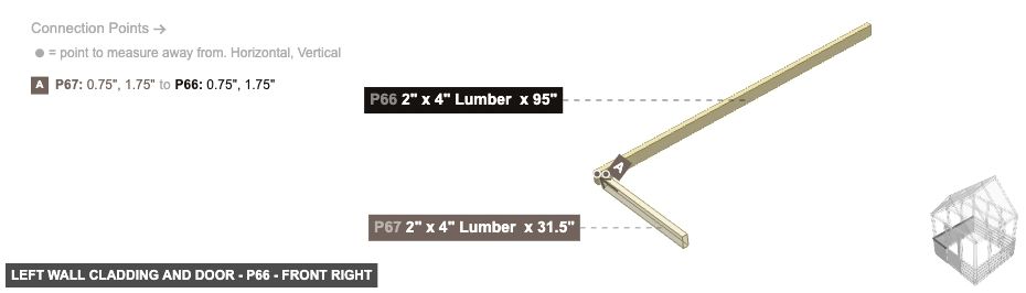 Left Wall Cladding and Door - Part 2