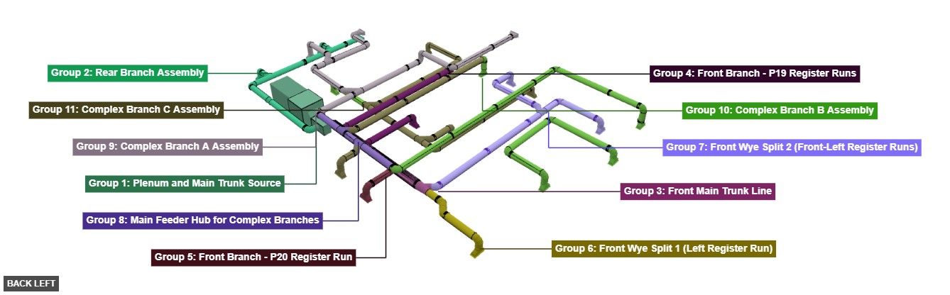 House Duct System - Overview back_left
