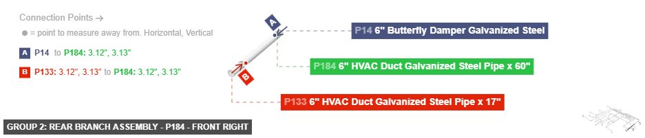 Group 2: Rear Branch Assembly - Part 6