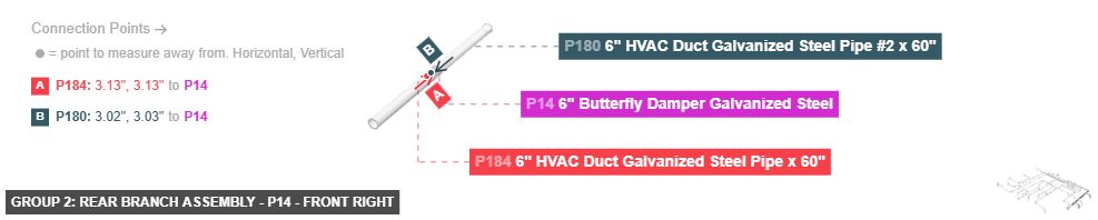 Group 2: Rear Branch Assembly - Part 6