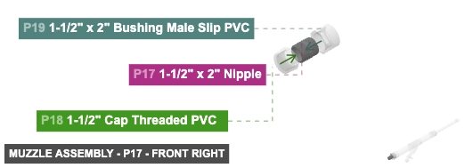 Muzzle Assembly - Part 1-1/2
