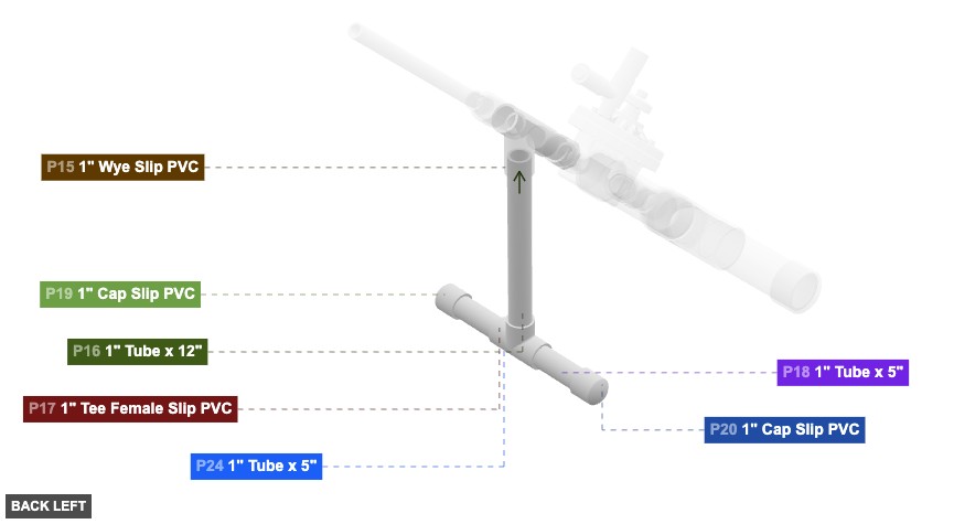 Assembly of Stand Assembly - back_left